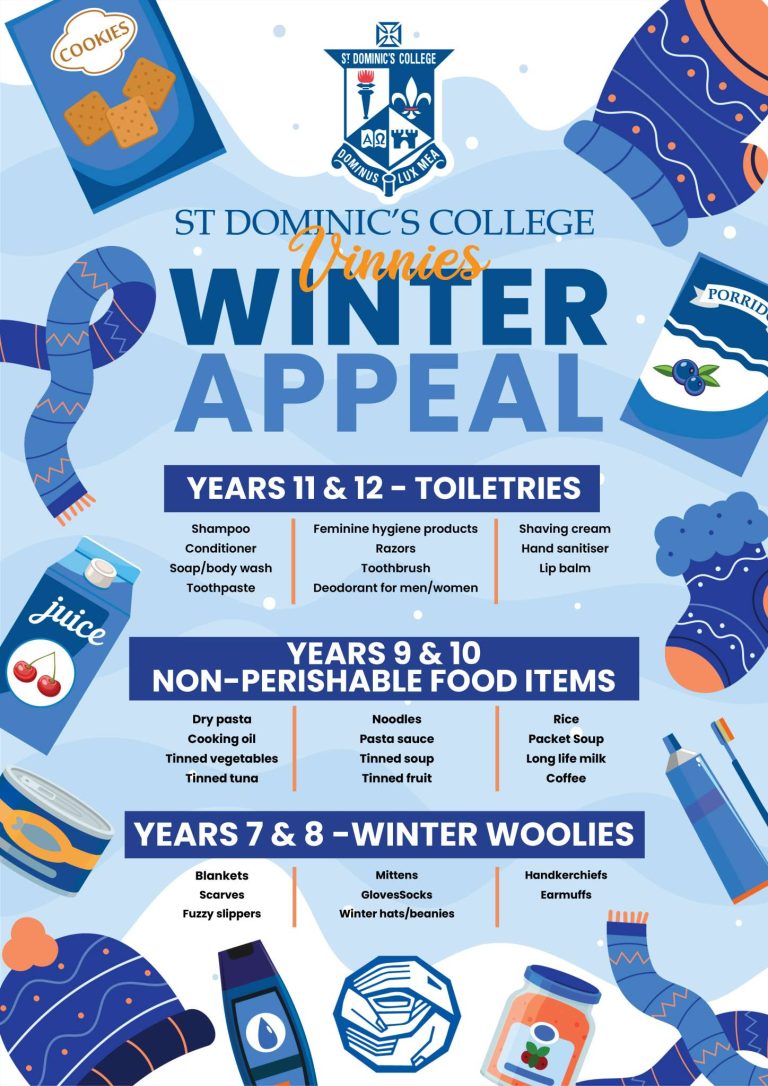 2023 Vinnies Winter Appeal St Dominic's College, Penrith