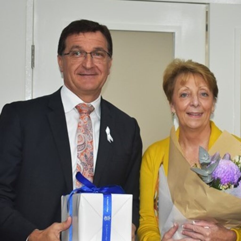 Wishing Fiona Campbell Best Wishes in Her Recent Retirement