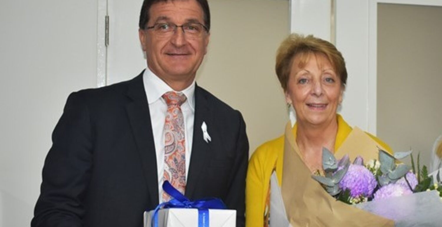 Wishing Fiona Campbell Best Wishes in Her Recent Retirement