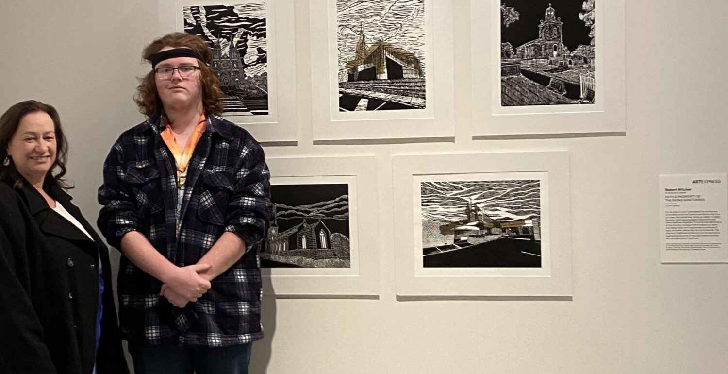 Celebration of Alumni, Robert Wilcher’s HSC Artwork at ARTEXPRESS